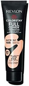 Revlon ColorStay Full Cover Matte Foundation 30 ml, No. 105 Porcelain