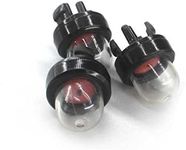 AISEN 3× Fuel Primer Bulb Push Button For HUSQVARNA K750 K760 Replace # 503 93 66 01