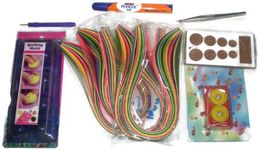 Quilling Tools and Strips Value Pack - 6 Tools and 1200 Quilling Strips Kit