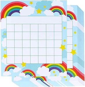 Juvale Classroom Incentive Sticker Chart for Kids Behavior (5.25 x 6 in, 60 Pack)