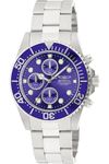 Invicta Men's 1769 Pro Diver Collection Stainless Steel Bracelet Watch with Blue Dial