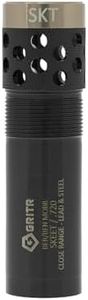GRITR 12 GA Pattern Control Steel Tubes Compatible with Benelli/Beretta Mobil - 2.95" Ported Extended Constrictions - .720 Skeet, Sporting Clays/Close-Range Hunting