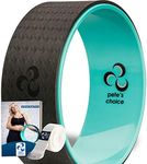 Yoga Wheel with eBook & Yoga Strap 