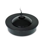 K&H Pet Products Pond Heater for Outdoor Ponds with Fish, Thermo-Pond 3.0 Deicer Keeps a Hold in the Ice for Oxygen Exchange for Live Fish, Energy Efficient, Safety Listed - 12in Black 100W