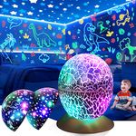 Tragik Toys for 1-10 Year Old Boys Toys Age 1-10, Dinosaur Egg Night Light Projector Dinosaur Toys for Boys Age 2-7 Year Old Boys Gifts Age 1-10 Gifts for 1-10 Year Old Boy Autism Sensory Lights Toys