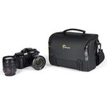 Lowepro Adventura Sh 160 III, Camera Shoulder Bag With Adjustable/Removable Shoulder Strap, Bag For Mirrorless Camera, Compatible With Sony Alpha 7 Series, Black