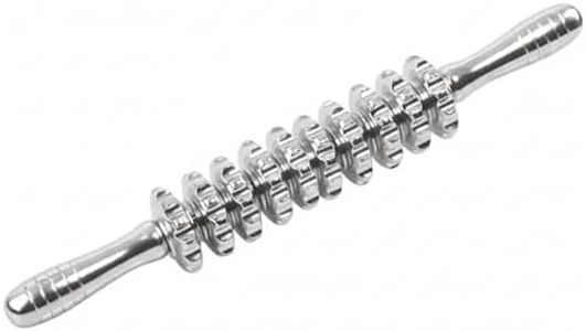 ONUEMP Stainless Steel Massage Roller for Ice Body Sculpting, Maderoterapia Kit Colombiana Professional, Cellulite Massager Roller, Lymphatic Drainage Massager, Cellulite Remover for Leg Back