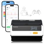 CheckMe Armfit Plus Upper Arm Blood Pressure Monitor with ECG and ECG Report Analysis for Home Use, Bluetooth Blood Pressure Machine, App for Android&iOS, w/Multi-User Management&Unlimited Storage