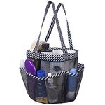 Attmu Mesh Shower Caddy Portable, Quick Dry Hanging Shower Tote Bag for College Dorm Room Essentials, Large Capacity Shower Caddy Dorm for Bathroom Gym Swimming