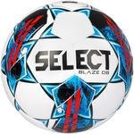 Select Blaze DB V22 Soccer Ball, White/Red/Blue, Size 5