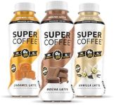Super Coffee, Keto Protein Coffee (0g Added Sugar, 10g Protein, 70 Calories) 12 Fl Oz | Iced Smart Coffee Drinks - LactoseFree, SoyFree, GlutenFree (12 Fl Oz (Pack of 12), Core 3 Variety)