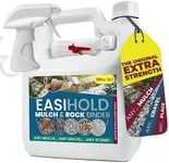 vuba EASIHOLD ROCKS - 3L Resin Gravel Glue with Applicator for Bonding Stones, Bark and Gravel on Borders, Patios and Garden Paths. Lasts up to 3 Years, Non Toxic.
