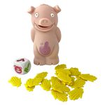 PlayMonster Stinky Pig Game — Fast, Musical Active Kids Game With Funny Sounds, Roll the Dice and Pass Him Fast Before He Toots — For Kids Ages 6 and Up, White