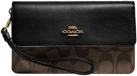 Coach Signature Foldover Wristlet