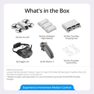 DJI Neo Motion Mini Drone – 4K Camera, Compact Quadcopter