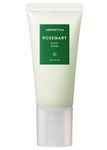 AROMATICA Rosemary Scalp Scrub 5.82oz / 165g, Sulfate-Free, Silicone-Free, Vegan, Scalp Cleansing with Salt Granules, Invigorates and Exfoliates Scalp, Micro-Exfoliate