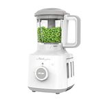 The First Years First Fresh Foods Blender & Steamer - Baby Food Maker for Healthy Homemade Baby Food - Easy-to-Clean Baby Food Processor - 3.5 Cup Capacity