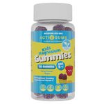 Kids Magnesium 30 Vegan Gummies. Mixed Berry Flavour. Support for Nervous System, Bones, Teeth, Healthy Gums, Immune, Energy and Normal Psychological Function. for Ages 5+ by ActivGums®