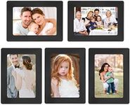 FYY Picture Frame 8x10, 5 Pack Magnetic Photo Frames for Refrigerator, Magnetic Picture Frames suitable for Fridge, Dishwasher, Locker and Office Cabinet, Horizontally or Vertically