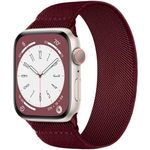 Stretchy Solo Loop Bands Compatible with Apple Watch Band 38mm 40mm 41mm 42mm 44mm 45mm 46mm 49mm Women Men, Soft Nylon Elastic Sport iWatch Bands Strap for iWatch Ultra 2 SE Series 10 9 8 7 6 5 4 3