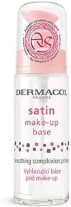 Dermacol - Satin Makeup Base, Matte Face Primer for Wrinkles and Pores, Transparent Makeup Primer for Oily Skin & Dry and Combination Skin, Easy to Blend Pore Filling Primer, No Preservatives, 30 mL