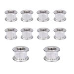 Super Print GT2 Idler Pulley 16 Teeth Bore 3mm for 3D Printer 6mm Width GT2 Timing Belt. (10pcs)