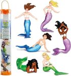 Safari Ltd. TOOBs Collection - Mermaid TOOB (Includes 6 Figures) - Non-Toxic and BPA Free - Ages 3 and Up