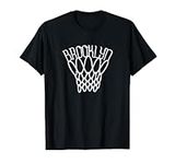 Brooklyn basketball net vintage t-s