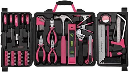 Apollo Precision Tools DT0204P Household Tool Kit, 71-Piece, Donation Made to Breast Cancer Research