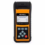 FOXWELL BT-780 Car Start-Stop AGM and EFP Battery Powered Tester and Charging System Analyzer, 100-2000 CCA for Regular Flooded, GM Flat Plate, Spiral and Gel Batteries with 7.8ft Replaceable Cable