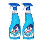 Colin Glass Cleaner Pump 2X More Shine with shine Boosters - 500ml (Pack of 2)
