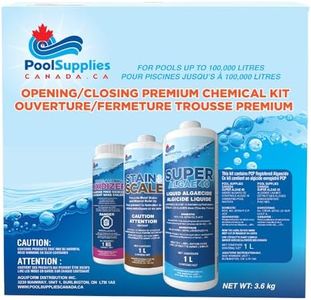 Pool Supplies Canada Premium Pool Opening/Closing Chemical Kit for up to 100,000 litres