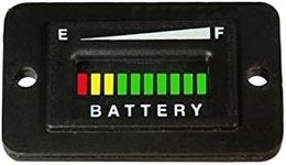 Automotive Authority LLC 36 Volt EZGO Club Car Yamaha Golf Cart Battery Indicator Meter Gauge Rectangle