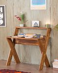 AASALIYA Art Solid Sheesham Wood Study Table for Adults | Wooden Desk Computer Table for Home | Office Work from Home Laptop Table | Workstation/Reading Writing Table for Students | Natural Honey