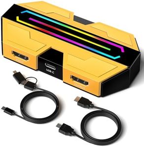 BlueAVS HDMI Video Capture Card for Game Streaming, 4K 60Hz HDR VRR ALLM Passthrough, 1080P 240Hz, USB-C External Capture Card for PS5, Xbox Series X/S, Switch, Compatible with PC Mac, OBS Streamlabs