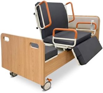 90° Rotating Full Electric Hospital Beds for Home Use Care with Auto Tilt