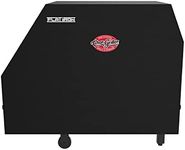 Char-Griller 8355 Flat Iron 3 Burner Outdoor Gas Griddle Grill Cover, Black