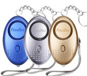 Personal Alarms For Women - 3 PACK Reusable Police Approved 150DB LOUD Security Alarms Keychain with LED Light, Small Personal Safety Alarm for Women Girls Kids and Elderly,Dog Walker