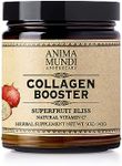 Anima Mundi Vegan Collagen Booster Powder, Berry Bliss Super-Fruit - Organic Adaptogenic Beauty Supplement for Skin, Hair + Nails with Goji, Schizandra, Camu Camu (35 Servings / 5oz)