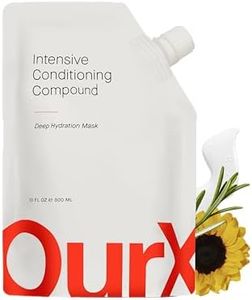 OurX Deep Conditioner & Hydrating Hair Mask – Intensive Repair for Curly, Coily & Frizzy Hair | Restores Moisture & Definition with Squalane (300ml)