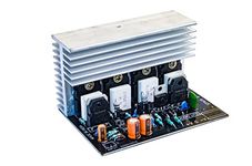 AUDIO LITE 200W Mono Amplifier Board for SUBWOOFER Using 2 Pair of 2SC5200+2SA1943 with Heavy Driver Section.