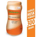 Naturolax-A Isabgol Powder |300g - Pack of 1| Psyllium Husk Powder | Non-Habit Forming Isabgol - Ayurvedic Formula| Fiber Supplements for Digestion| Effectively Relieves Constipation|Orange Flavoured