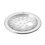 LIPKA Pack of 4 Heavy Snow Round Floor Drains|Premium Stainless Steel|5 x 5 Inches| with Hole |