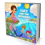 Personalised Story Book by Dinkleboo - "The Mermaids" - for Kids Ages 0 to 8 Years Old - A Story About Your Daughter or Son Meeting New Magical Friends - Smooth, Matte Finish. Soft Cover