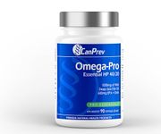 CanPrev Omega-Pro Essential HP 40/20, 90 Softgels, 1000mg Wild Deep Sea Fish Oil, Premium EPA + DHA Formula, Pure Omega-3 with Fatty Acid, Supports Cognitive Function, Heart, Immune, Joint, Eye & Skin