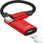 NCGGY USB C to Lighting Headphone Audio Adapter for i-Phone 15 Pro Max, USB Type C Male to Lighting Female Charge Adapter Converter, with Data Transfer for iPad 10/iPad Pro/MacBook Pro/Galaxy S23 S22