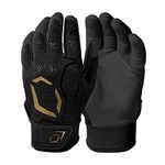 EvoShield Pro Srz Batting Glove - Black, Youth Small