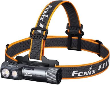 Fenix HM71R LED Stirnlampe und Winkeltaschenlampe mit max. 2.700 Lumen, Maximale Leuchtweite von 230 Metern, 500 Lumen Flutlicht und 5 Lumen inkl. 5.000mAh Akku und USB-C Ladekabel