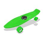 jaspo Polypropylene Penny Skateboard/Casterboard/Fishboard/Cruiser Fibre Skateboard (22X5.5 Inches) Suitable Upto 10 Years ( (Green)