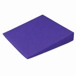 Brillars 11 Degree Wedge Seat Pillow for Back Pain Relief & Posture Support – Ideal for Comfort During Long Sitting Periods – 37x37x9cm (Purple)
